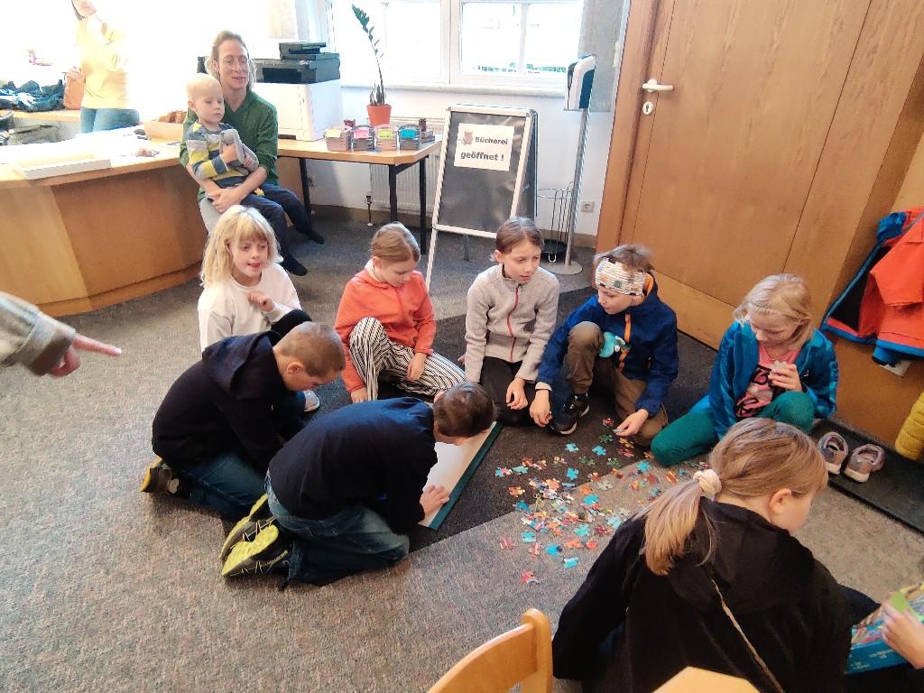 Lesepass Abschlussveranstaltung Bücherei Virgen