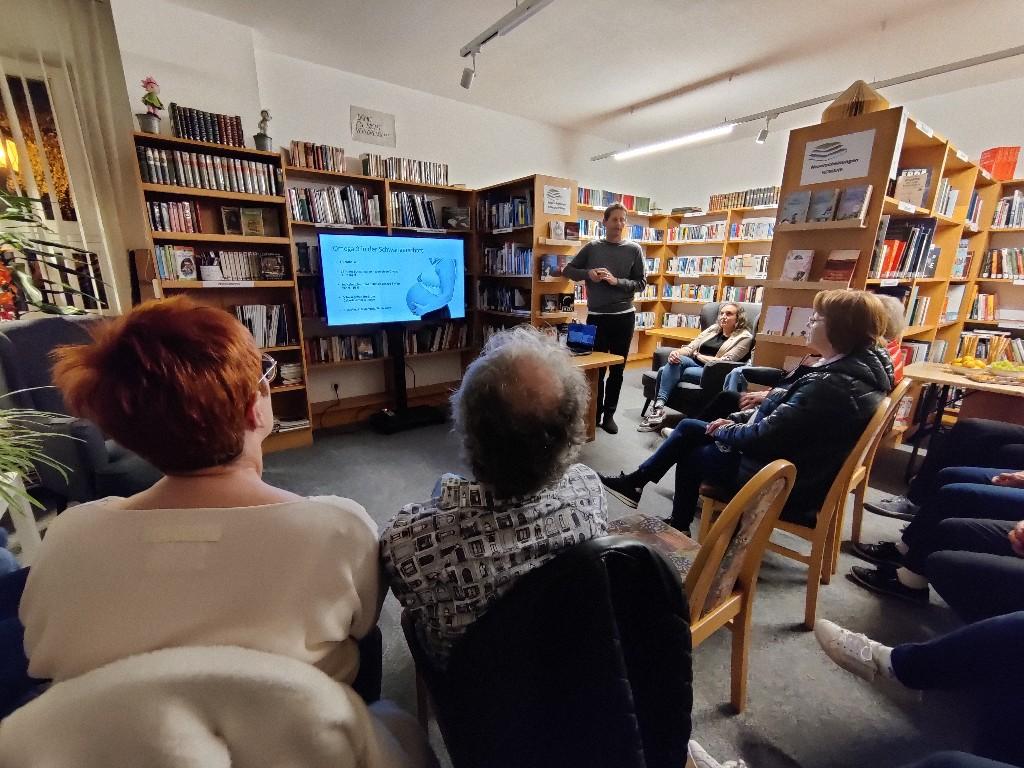 Vortrag Dr. Georg Wille und DGKP Michaela Erlacher