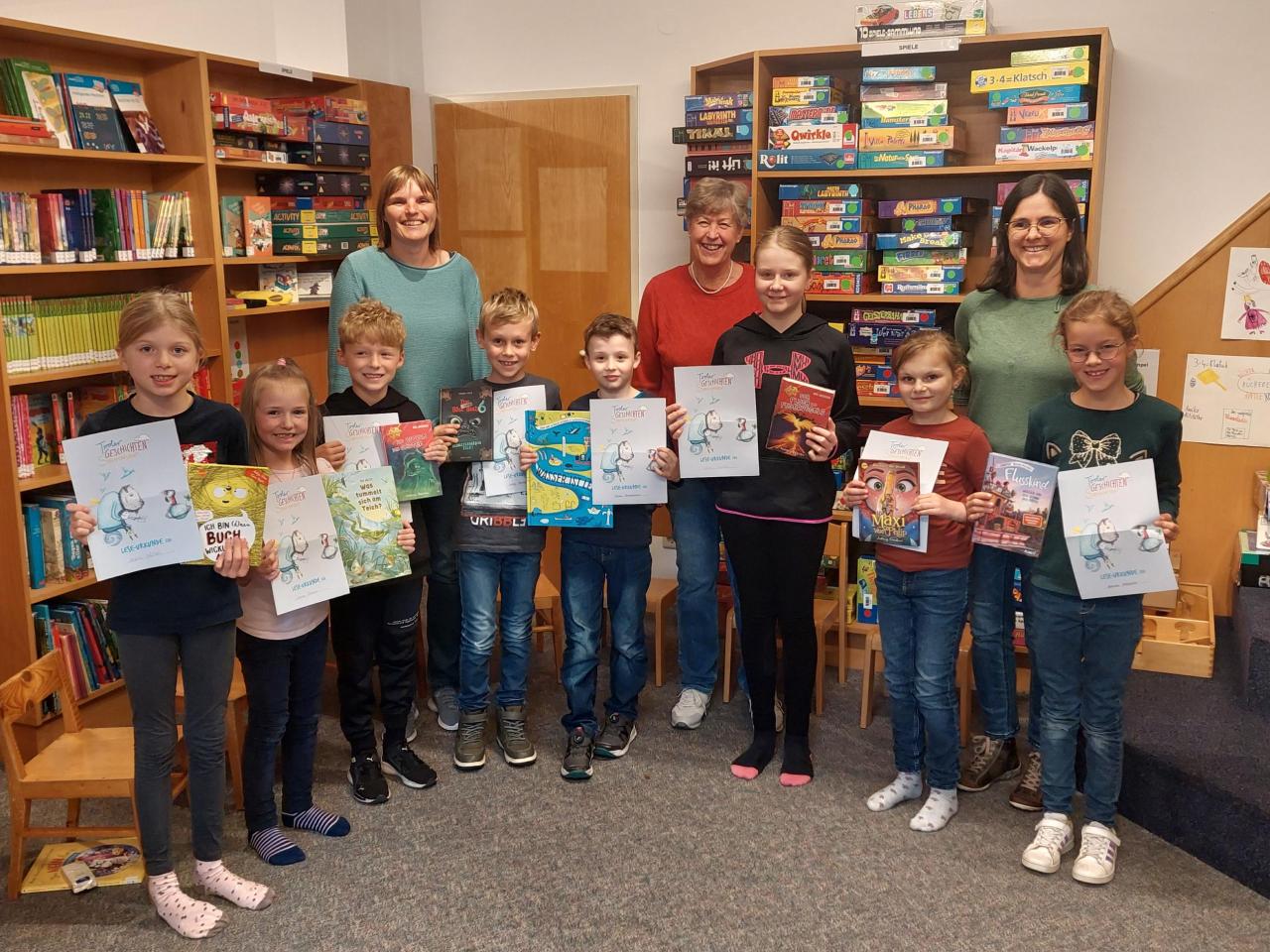 Lesepass 2023 Gruppenfoto