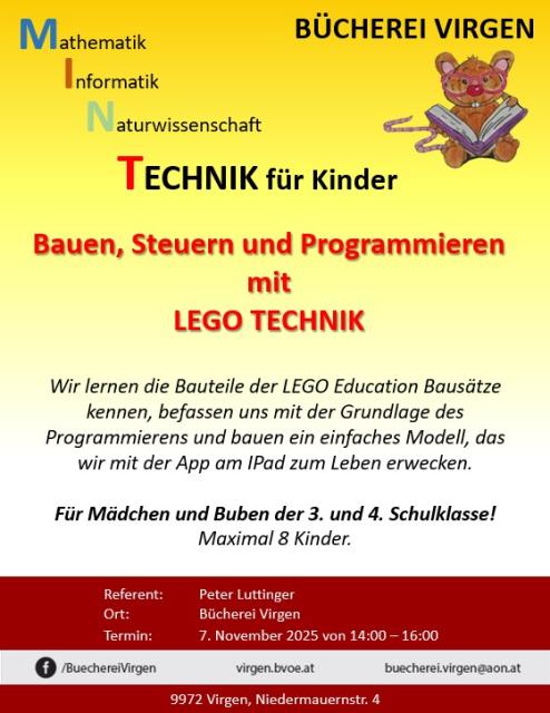 LEGO Technik für Kinder