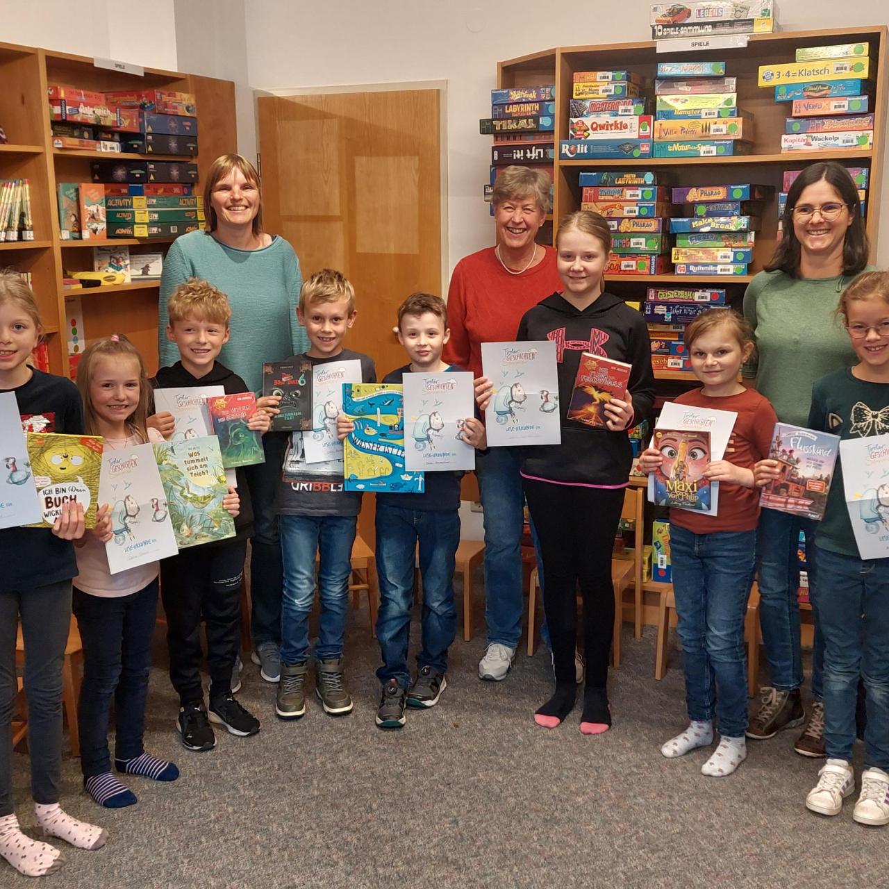 Lesepass 2023 Gruppenfoto